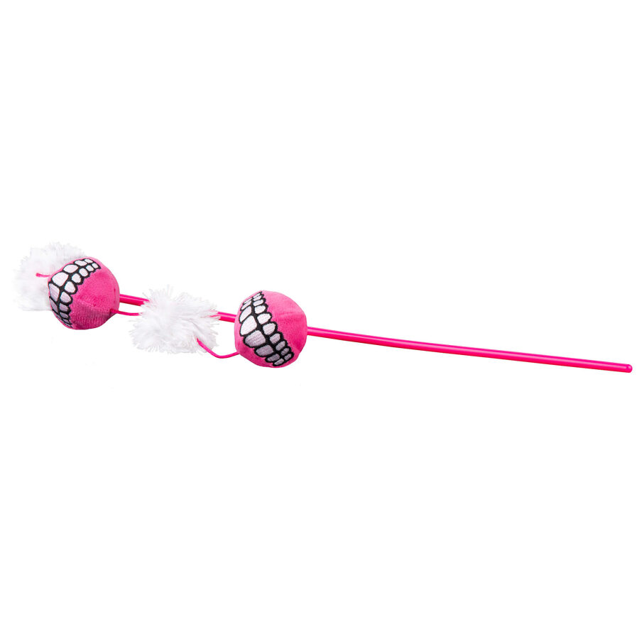 ROGZ rozā nūjiņa ar bumbiņām 45 cm
