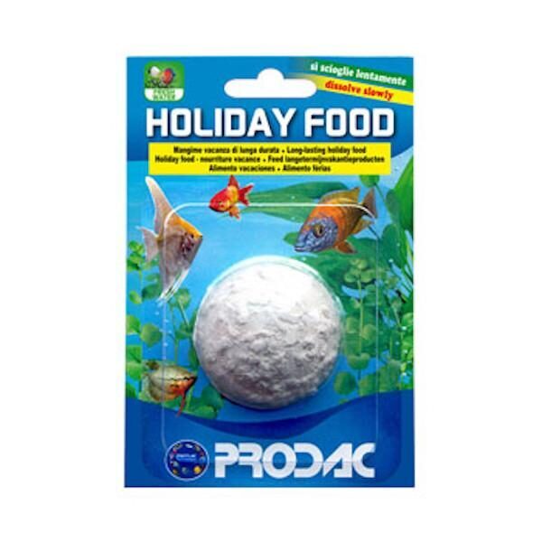 Zivju barība brīvdienām PRODAC Holiday Food 14 dienām