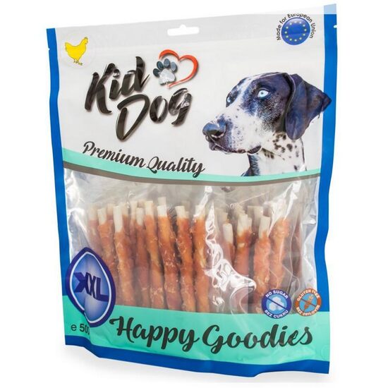 KIDDOG vistas fileja ar ādas rullīti 500g