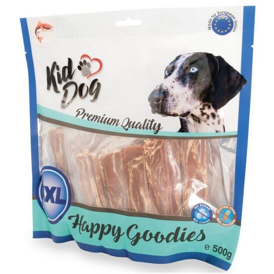 KIDDOG Strips laša  strēmelītes 500g