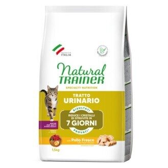NATURAL TRAINER KAĶU BARĪBA urinary ar vistu 1,5 kg 