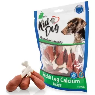KIDDOG kalcija stilbiņš ar truša gaļu  80g 