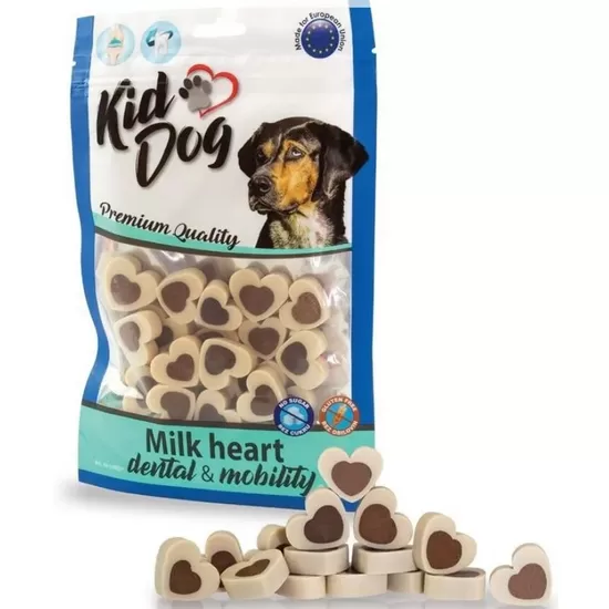 KIDDOG Dental-Mobility pīle + piens sirsniņas 80g