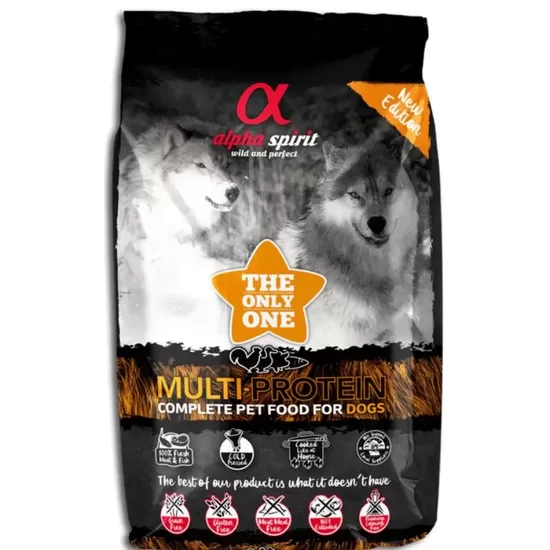 ALPHA SPIRIT MULTIPROTEIN dog pussausā barība suņiem 3kg