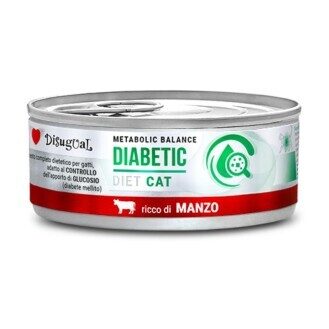 DISUGUAL liellopa diabēta konservs kaķiem 85g