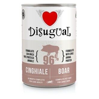 DISUGUAL MonoProtein konservi suņiem ar mežacūkas gaļu 400g