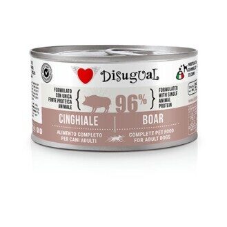 DISUGUAL MonoProtein konservi suņiem ar mežacūkas gaļu 150g