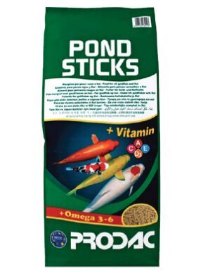 PRODAC Pond Sticks 1kg 8.3l lielām un vidējām dīķa zivīm