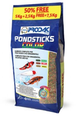 PRODAC PONDSTICKS COLOR 7.5kg barība dīķa zivīm