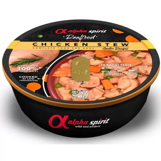 ALPHA SPIRIT Realfood sautēta vista ar dārzeņiem 280g