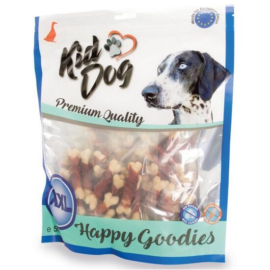 KIDDOG kalcija kociņi ar pīles fileju 500g