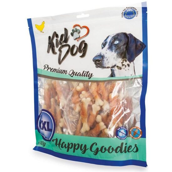 KIDDOG kalcija kauliņi ar vistas fileju 500g