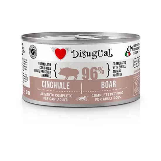 DISUGUAL MonoProtein konservi suņiem ar mežacūkas gaļu 150g