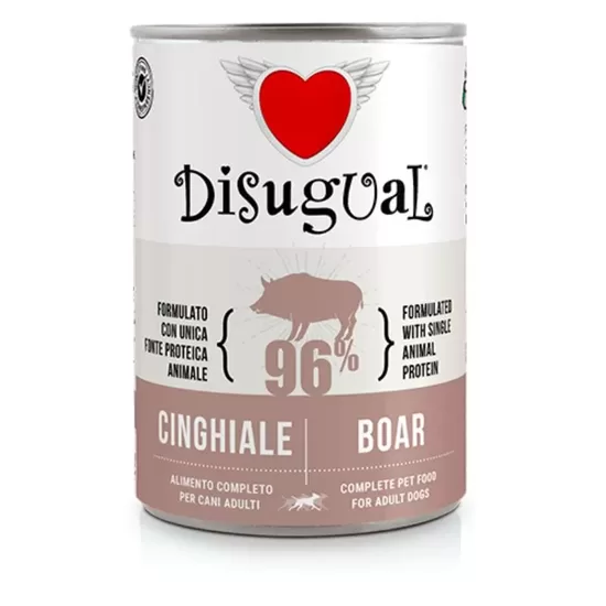 DISUGUAL MonoProtein konservi suņiem ar mežacūkas gaļu 400g