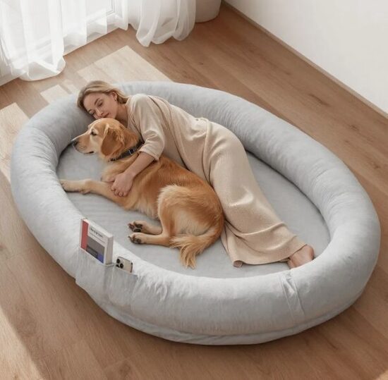 Suņa cilvēka gulta, 1780 x 1200 x 240 mm ortopēdiska 