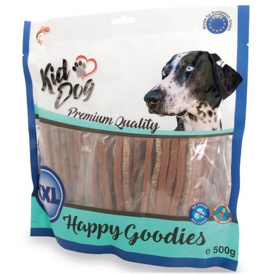 KIDDOG dabiskās laša strēmeles 500g
