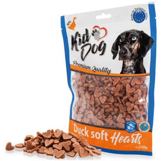 KIDDOG Hearts gardumi apmācībām suņiem - pīles gaļas sirsniņas 250g