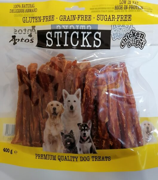 D'Light Sticks vistas filejas strēmeles 400 g