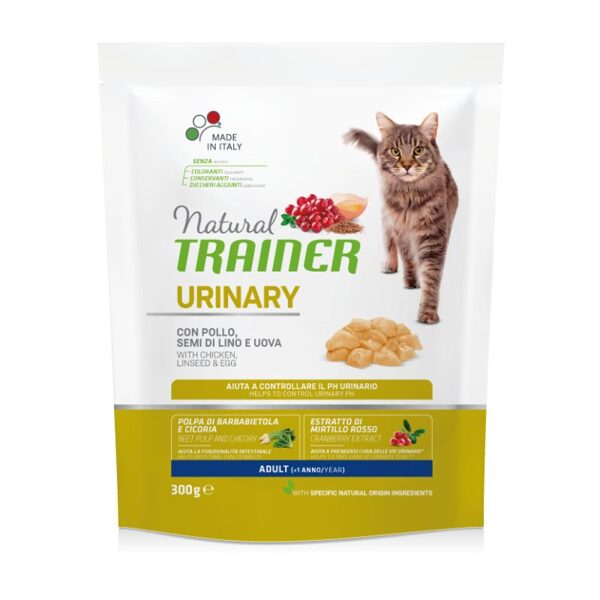 NATURAL TRAINER CAT URINARY CHICKEN sausā barība ar vistu kaķiem 300g