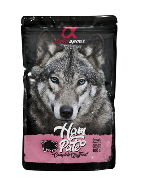 Šķinķa pastēte suņiem ALPHA SPIRIT