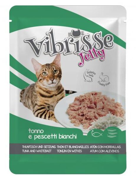 VIBRISSE Tuna and Fry Cat tunča fileja želejā kaķiem 70 g