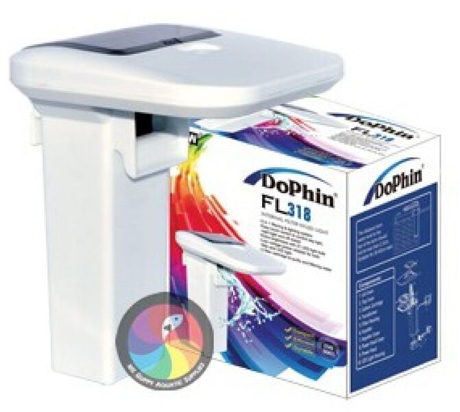 DoPhin FL318 filtrs piekarināms ar lampu
