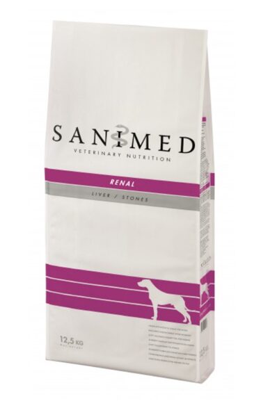 Sanimed RENAL DOG diētiskā sausā barība suņiem 12.5 kg