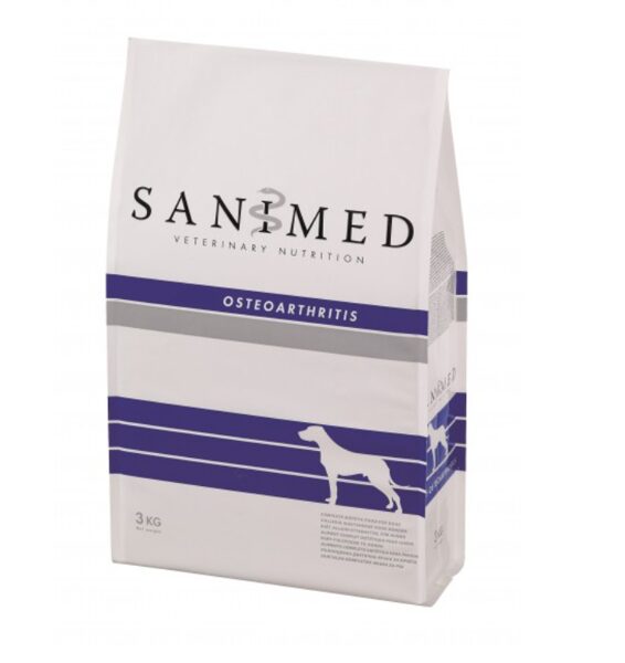Sanimed OSTEOARTHRITIS DOG diētiskā sausā barība suņiem 3 kg