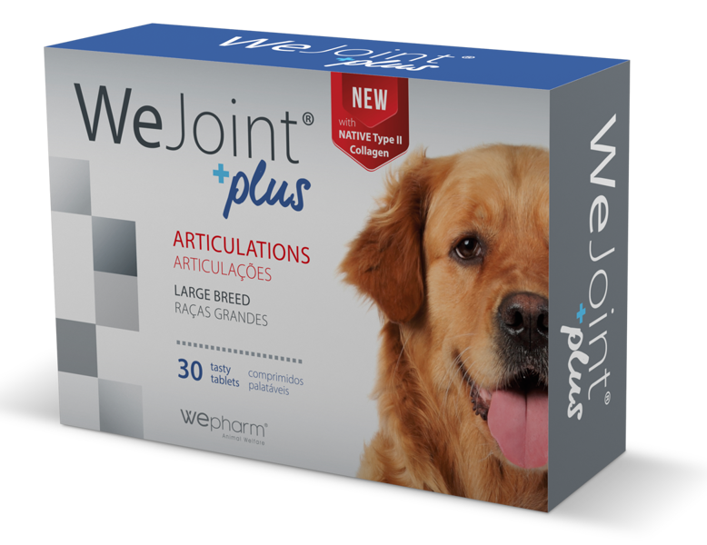 WeJoint Plus Large Breeds - locītavu atbalstam Lielo izmēru suņiem 30tbl