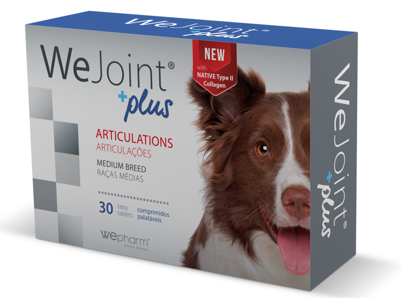 WeJoint Plus Medium Breed - locītavu atbalstam Vidēja izmēra suņiem 30tbl