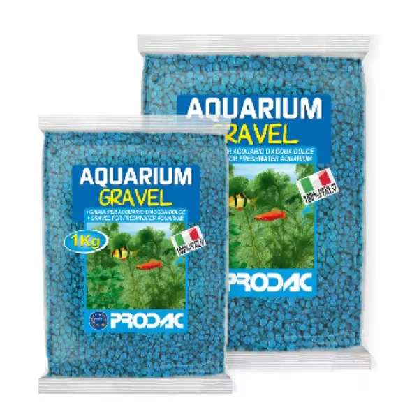 Prodac Primer Azure debeszila akvārija grunts 2-3mm 2.5kg