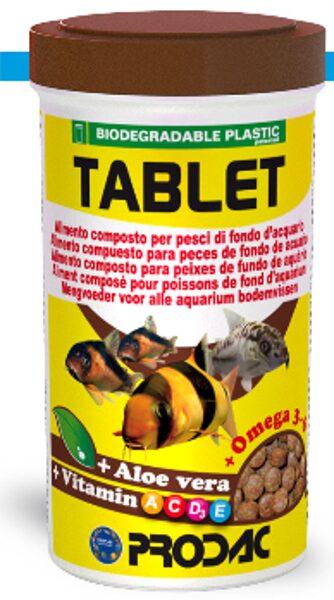 Barības tabletes bentiskajām zivīm PRODAC TABLET