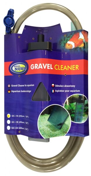Akvārija grunts tīrītājs AQUA NOVA GC-10 – 10”/25cm