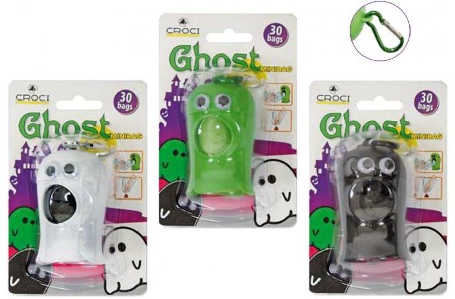 Higiēnas maisiņu turētājs CROCI MINIBAG GHOST MIX