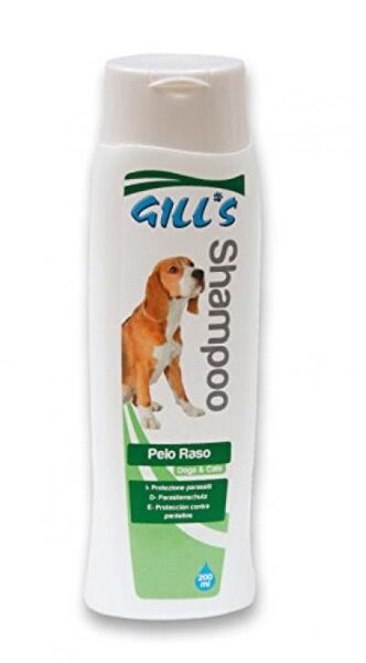 Šampūns īsai spalvai 200 ml, GILL'S RAZZE PELO RASO