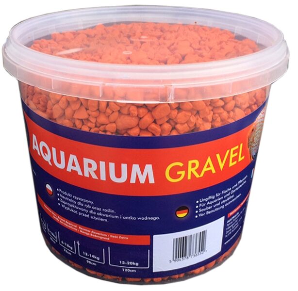 AQUA NOVA augstas kvalitātes sveķu pārklājuma grants(Oranža)
