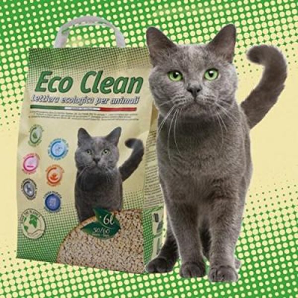 Pakaiši kaķiem Eco Clean 6L