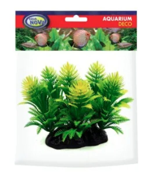 AQUA NOVA dekorācija akvārijam augs Green/Yellowish