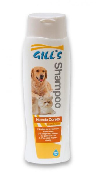 Šampūns zeltainam kažokam 200 ml, GILL'S GOLDEN CLOUD