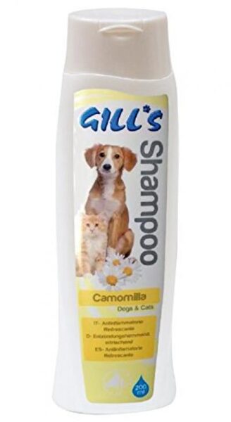 Šampūns ar kumelīšu ekstraktu 200 ml, GILL'S CAMOMILLA