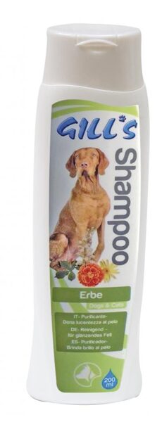 Šampūns ar augiem 200 ml, GILL'S ERBE