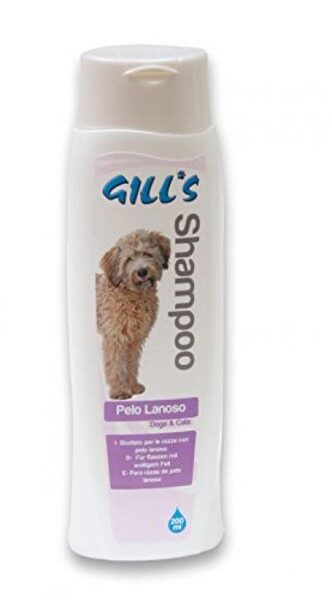 Šampūns suņiem/kaķiem 200 ml, GILL'S PELO LANOSO