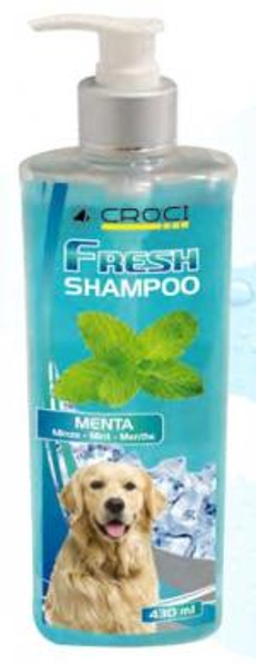 Atvēsinošs šampūns ar piparmētru 430 ml, CROCI MENTA