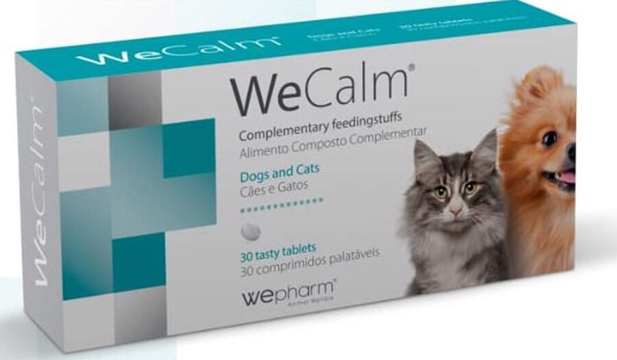 WeCalm - ar nomierinošu iedarbību suņiem un kaķiem  10tabl.