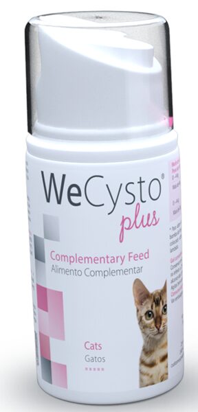 WeCysto Plus papilbarība gēla formā urīnpūšļa atbalstam 50ml