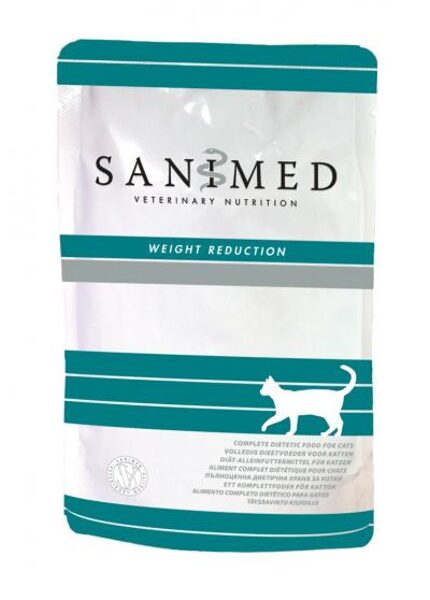 Sanimed Weight reduction pastēte kaķiem 100g