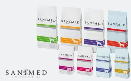 SANIMED suņu barība, SANIMED kaķu barība, veterinārā barība suņiem, veterinārā barība kaķiem, medicīniskā barība dzīvniekiem, diētiskā barība suņiem, diētiskā barība kaķiem, barība jutīgam vēderam suņiem, barība nieru veselībai suņiem, urīnceļu barība kaķiem, hipoalerģiska barība suņiem, barība gremošanas problēmām, veterinārārstu ieteikta barība, premium medicīniskā barība, profesionāla dzīvnieku barība, barība alerģiskiem suņiem, barība liekā svara kontrolei, ārstnieciskā barība dzīvniekiem, sabalansēta veterinārā diēta